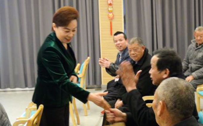 政企心系五保戶，阿爾特情暖五保人！